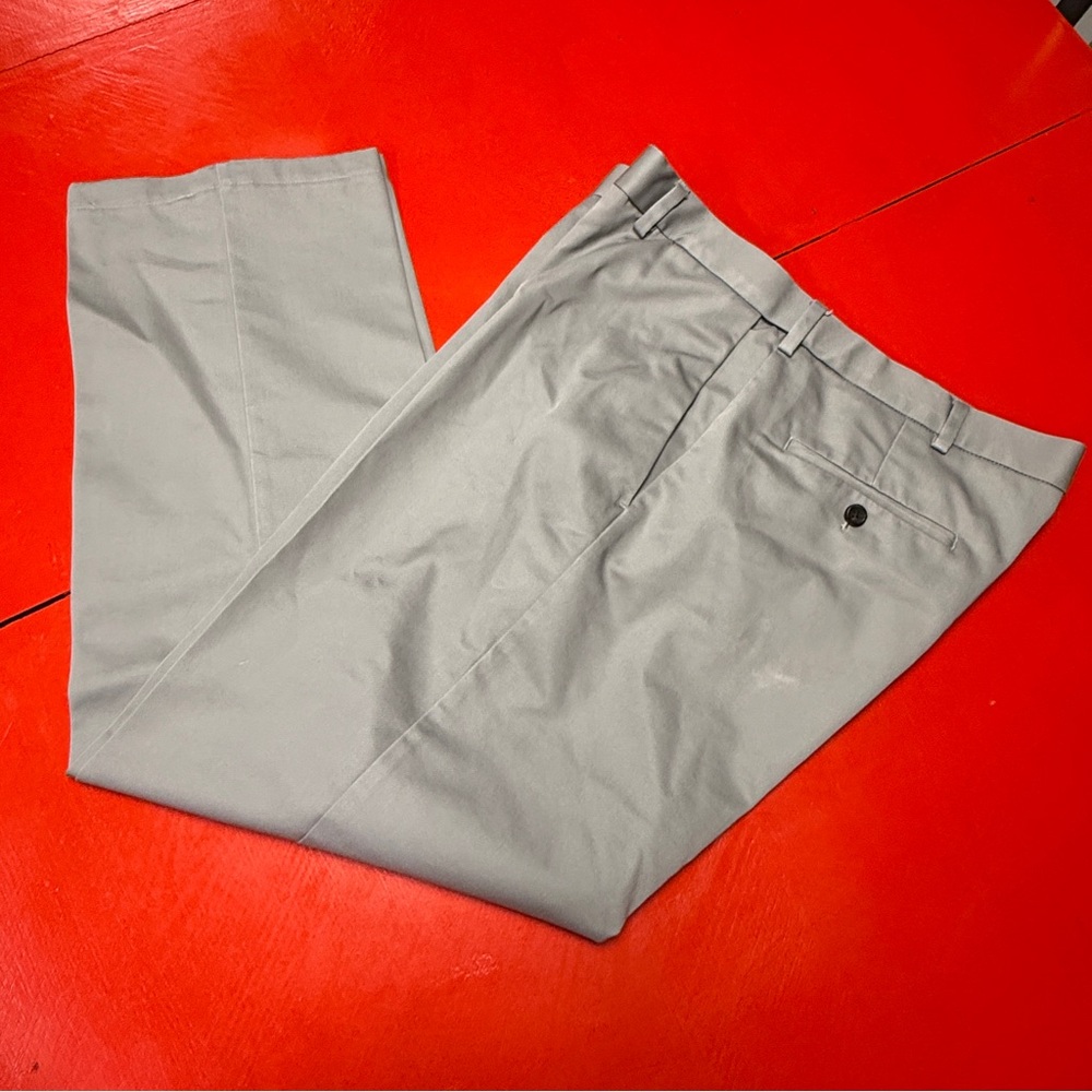 HAGGAR BROWN OLIVE PANTS SIZE 36x31